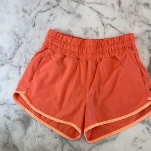 Athleta girl Orange Athletic Shorts